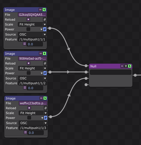 Using OSC here but midi would be the same.