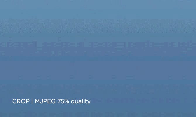 Compression banding on video - Credit: Philp Bloom
