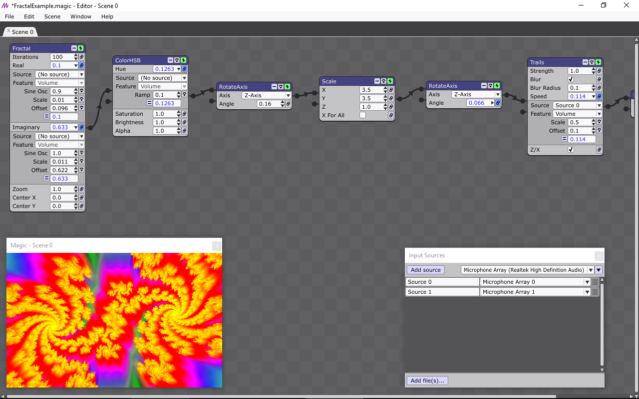 Magic Visual Screenshots | Magic Music Visuals