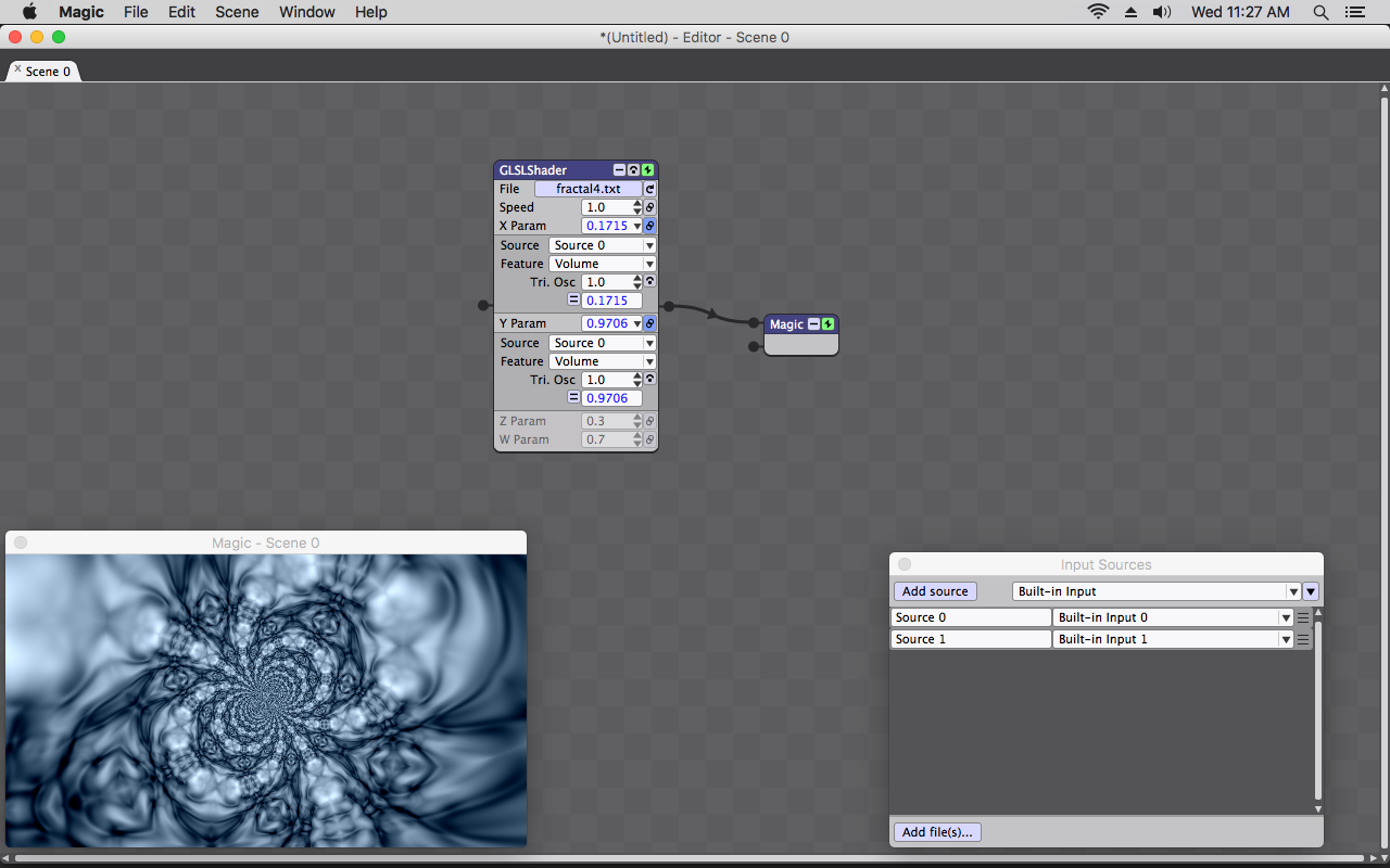 Screenshot for Magic Live Visualization Software