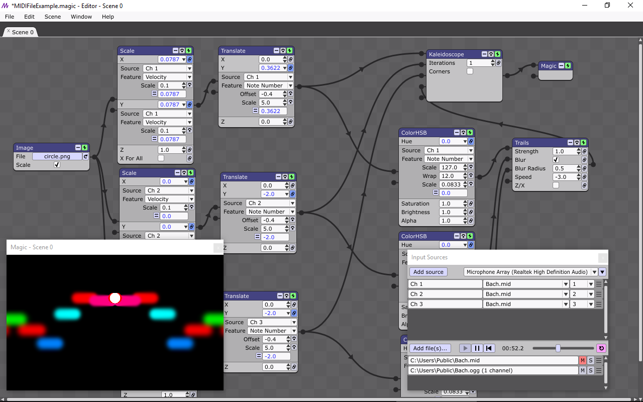 Screenshots | Magic Music Visuals