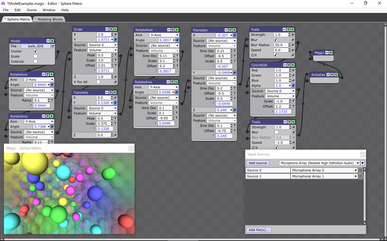 Screenshot for Magic VJ Software
