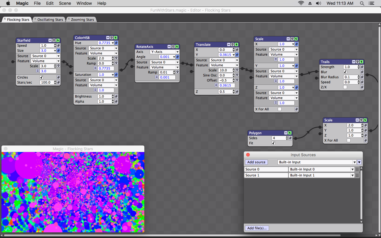 Screenshot for Magic Visual Effects Software
